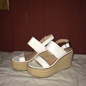 White platforms